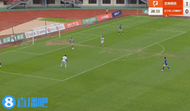 扳平！邦本宜裕精妙低平传中，姆本扎破门，辽宁铁人1-1定南赣联